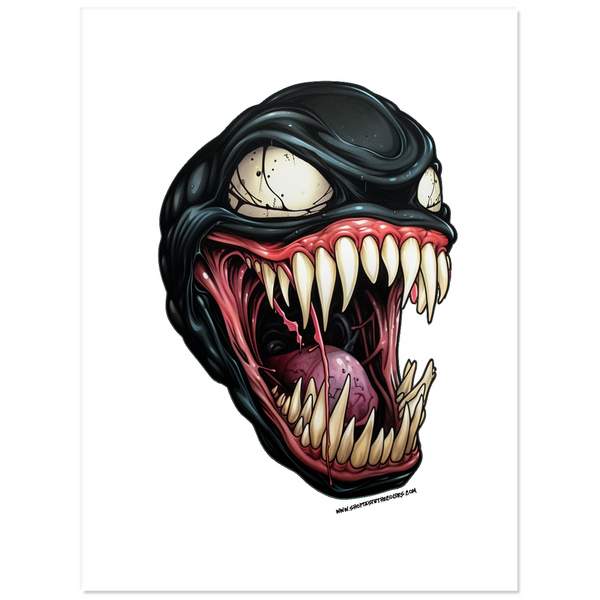 Venom Kiss Cut Sticker 